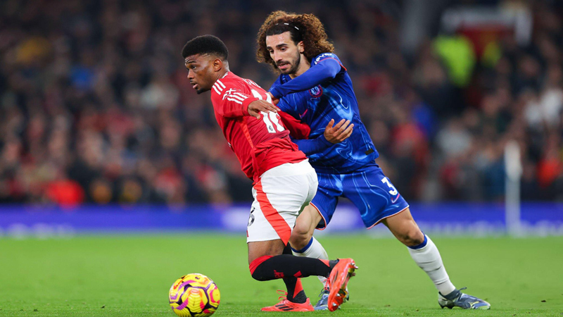Sức mạnh và phong độ Chelsea vs Manchester United