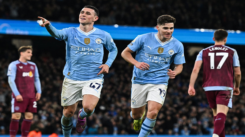 Sức mạnh và phong độ Manchester City vs Aston Villa