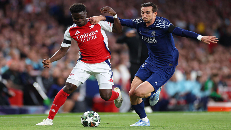 Paris Saint Germain vs Arsenal soi keo 1