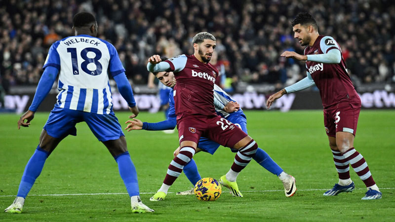 West Ham vs Brighton soi keo 1