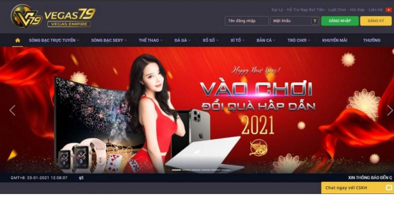 Giới thiệu tóm tắt nhà cái vegas79