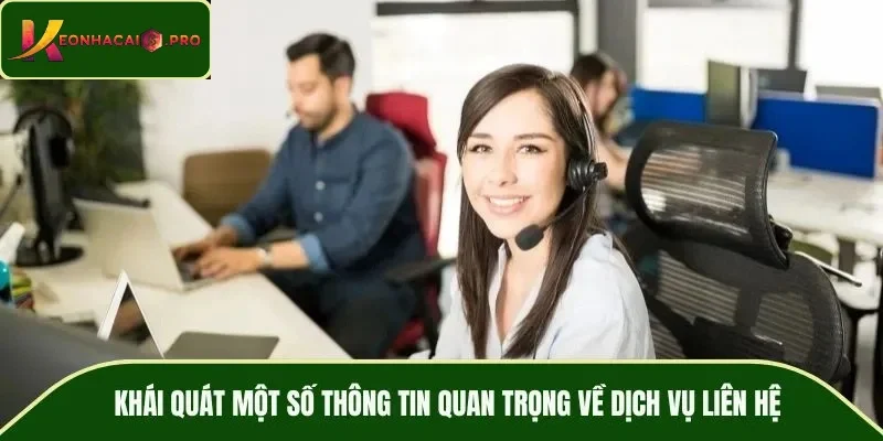 Khái quát một số thông tin quan trọng về dịch vụ liên hệ