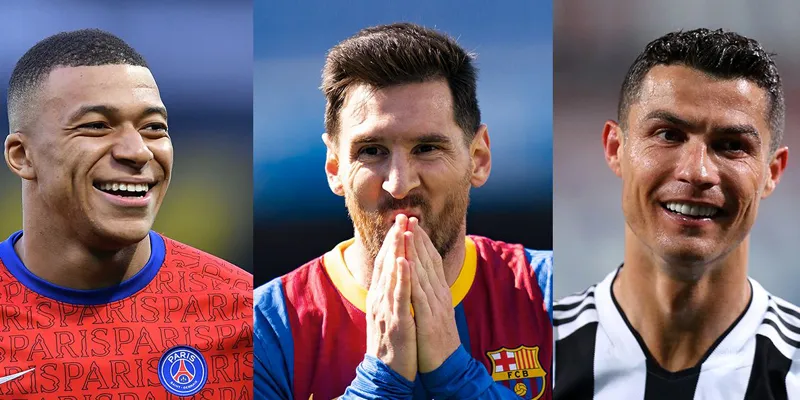 Thống kê so sánh Yamal với Messi, Ronaldo và Mbappe
