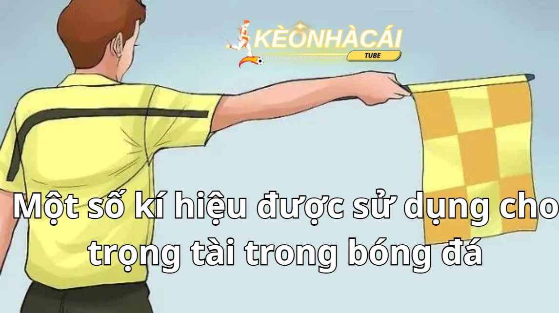 Một số kí hiệu được sử dụng cho trọng tài trong bóng đá Một số kí hiệu được sử dụng cho trọng tài trong bóng đá